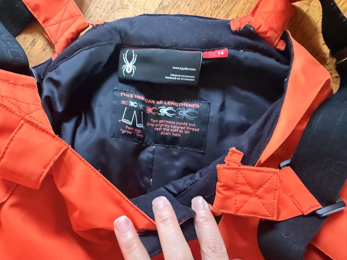 Pantaloni: Spider Skihose gr.14 Orange – Usato da Amlikon-Bissegg venduto da Rose_Rose 7