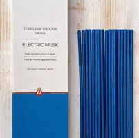 Electric Musk Räucherstäbchen Temple of Incense (Vegan)