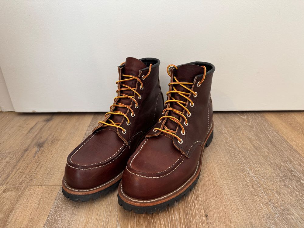 Red Wing 8146 Roughneck Moc Toe Boot Briar Oil Slick - Actuellement