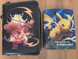 Zwei Pokemonordner voll mit Karten ab 1 Fr. 600+ Karten