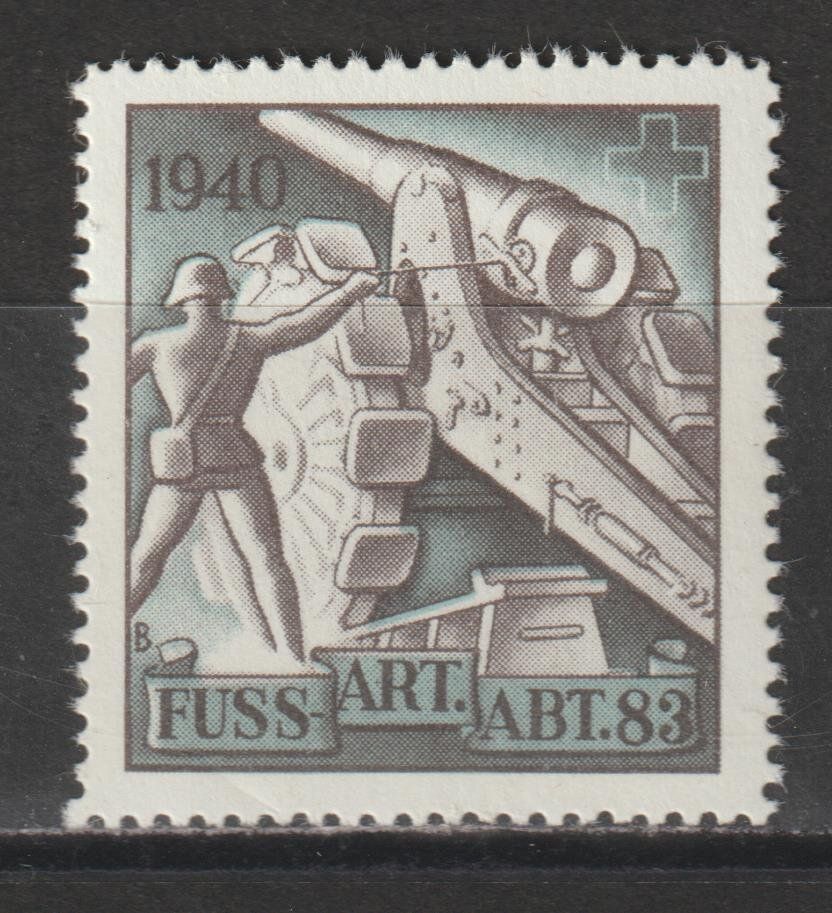 Tutti i francobolli: Artillerie Nr. 282/1 ** – Usato da Siebnen venduto da Fstaehli