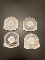 4 PSP Spiele mit Playstation Aufbewahrungsbox
