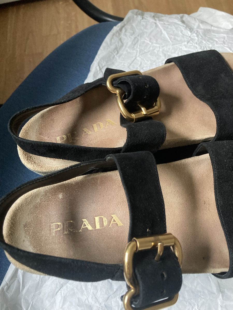 Prada Scarpe da donna: Black Prada wedge sandals, size 38 – Usato da Zürich venduto da mar_yb5j 3