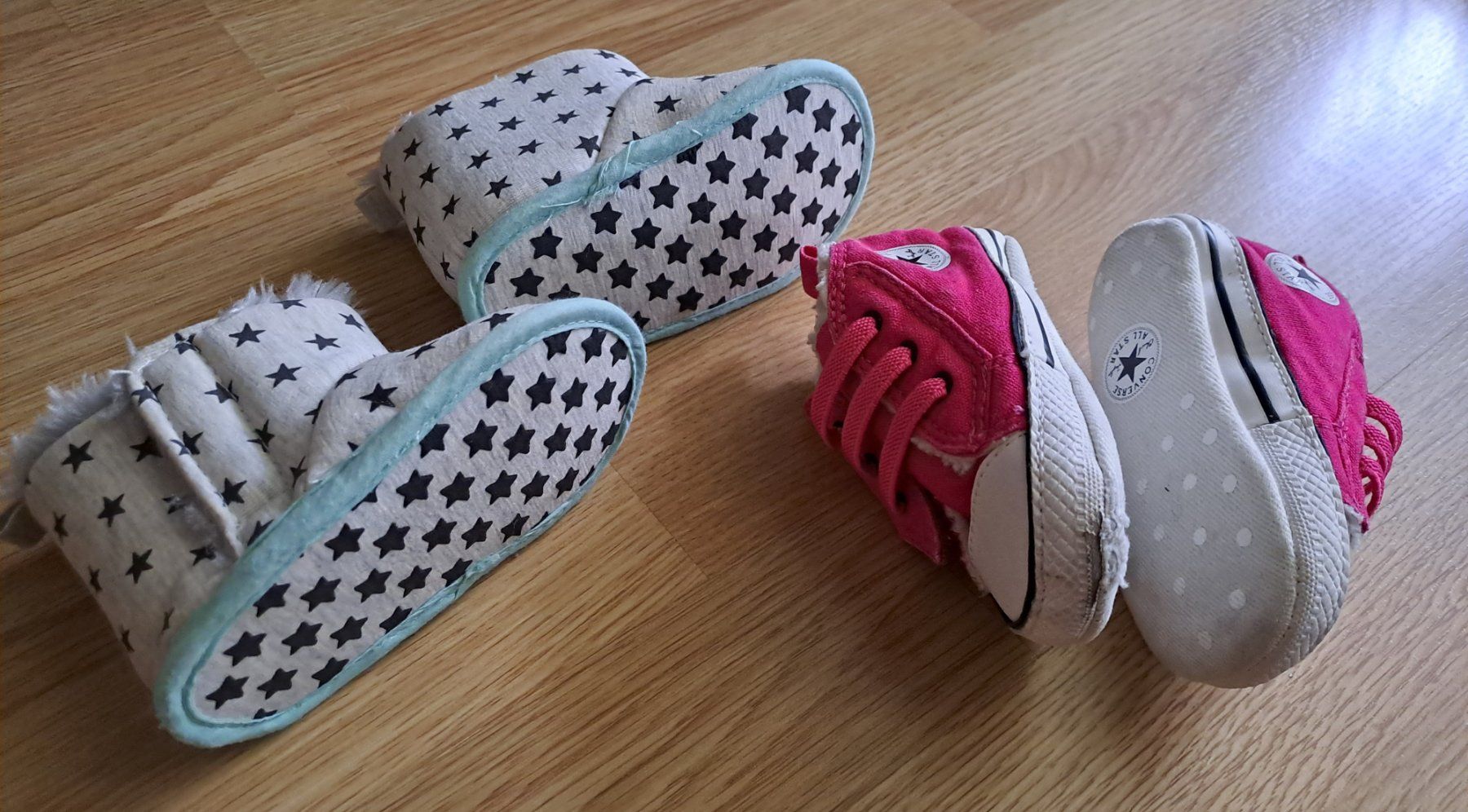 Converse Scarpe per ragazzi: Div. Babyschuhe (Winter, Converse) - Grösse 19 – Usato da Rotkreuz venduto da Blubberli1 2