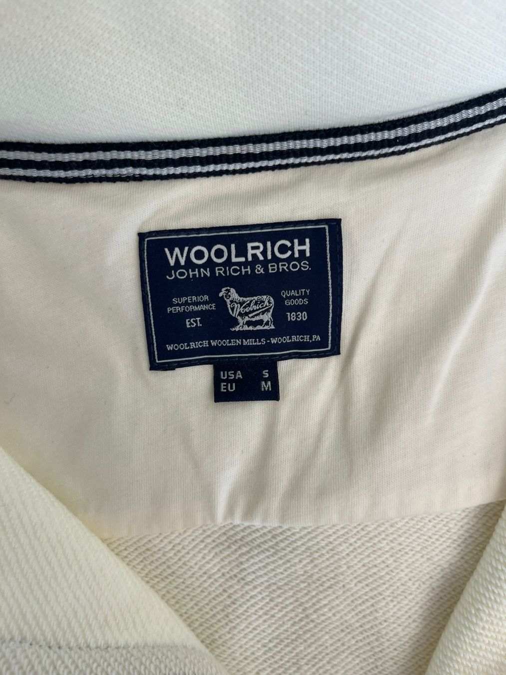 Woolrich Pullover & Sweatshirts: WOOLRICH Pullover Half-Zipper Beige – Gebraucht aus Otelfingen von Denis_ZH 4