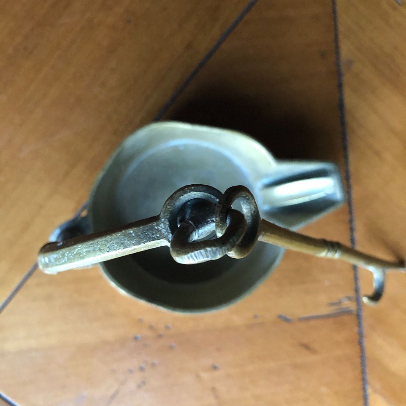 Lampade: Petite lampe à huile de mineur – Usato da Le Mont-sur-Lausanne venduto da Crocrodile 2