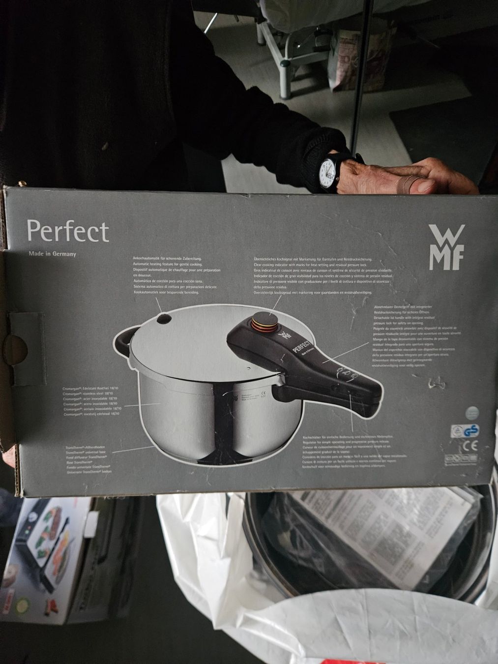 WMF Schnellkochtopf mit Einsatz Perfect 6.5l / 22cm (Neu und ...
