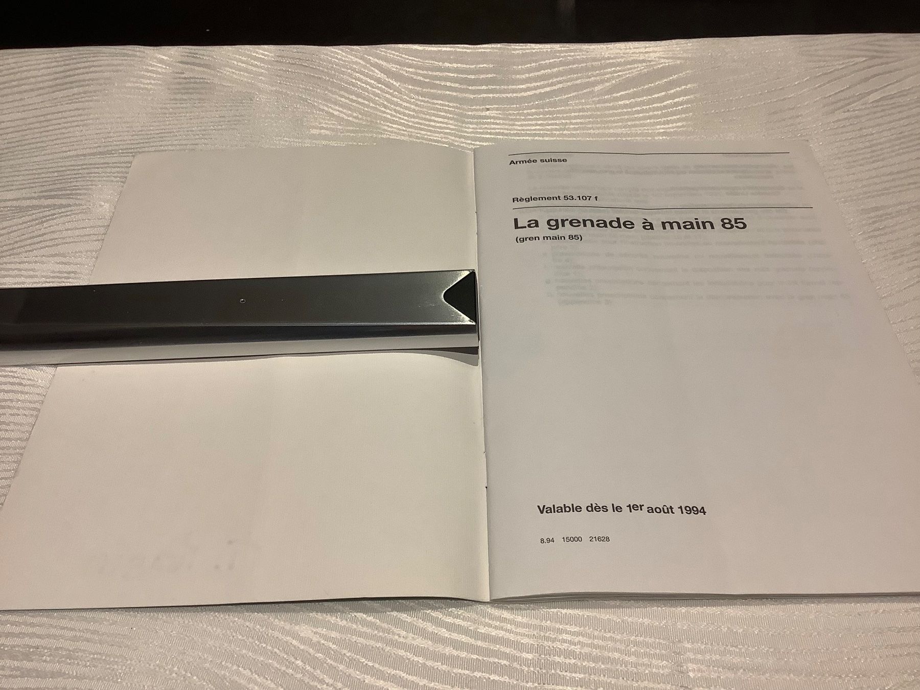 Libri: La grenade à main 85 – Usato da Massongex venduto da Nitramas 1