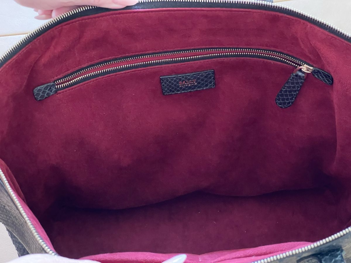 Bally Taschen für Damen: BALLY Python-Leder Shopper praktisch unbenutzt – Neu (gemäss Beschreibung) aus Corcelles NE von typoerrorist 4