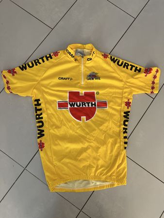 Tour de Suisse Gelbes Radtrikot von Würth, Grösse M