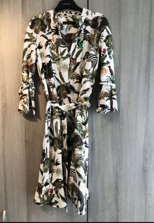Exotisches Marc Cain Kleid Jungelprint S/kleines M/N3
