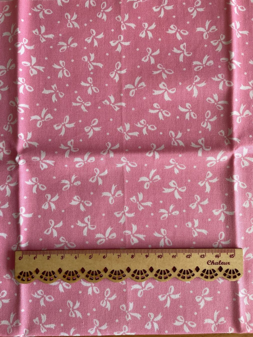 Tessuti: Fat quarter/Coupon patchwork-couture Petits noeuds roses – Nuovo e nell'imballaggio originale da Gland venduto da san_xz5j 4