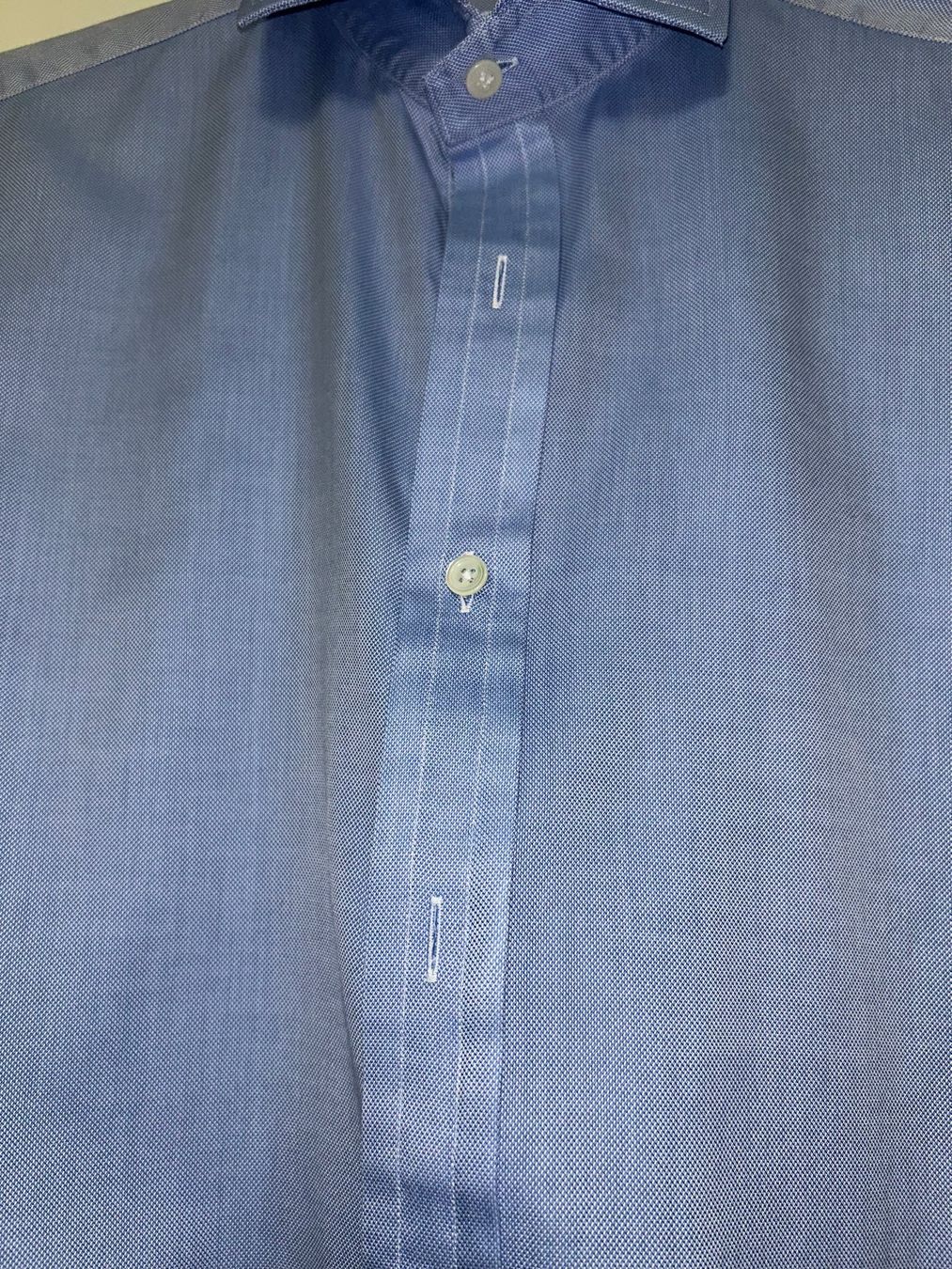 Camicie: Sartoriani Herrenhemd blau – Usato da Zumikon venduto da Uranus88 3