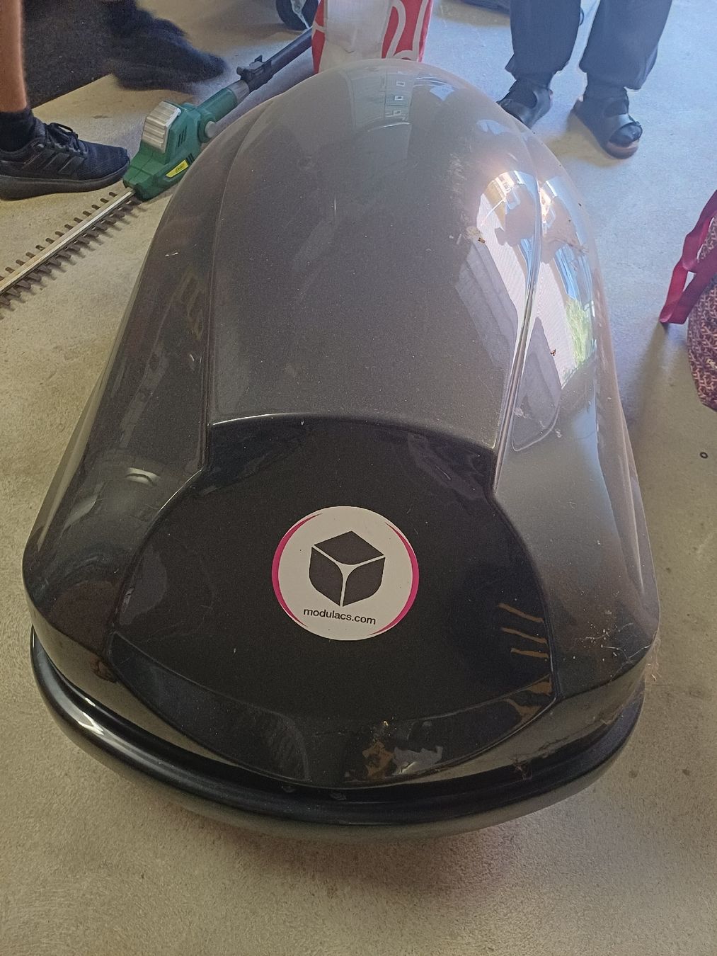 Box da tetto: Dachbox Modulacs Travel schwarz – Usato da Windlach venduto da lanuj 2