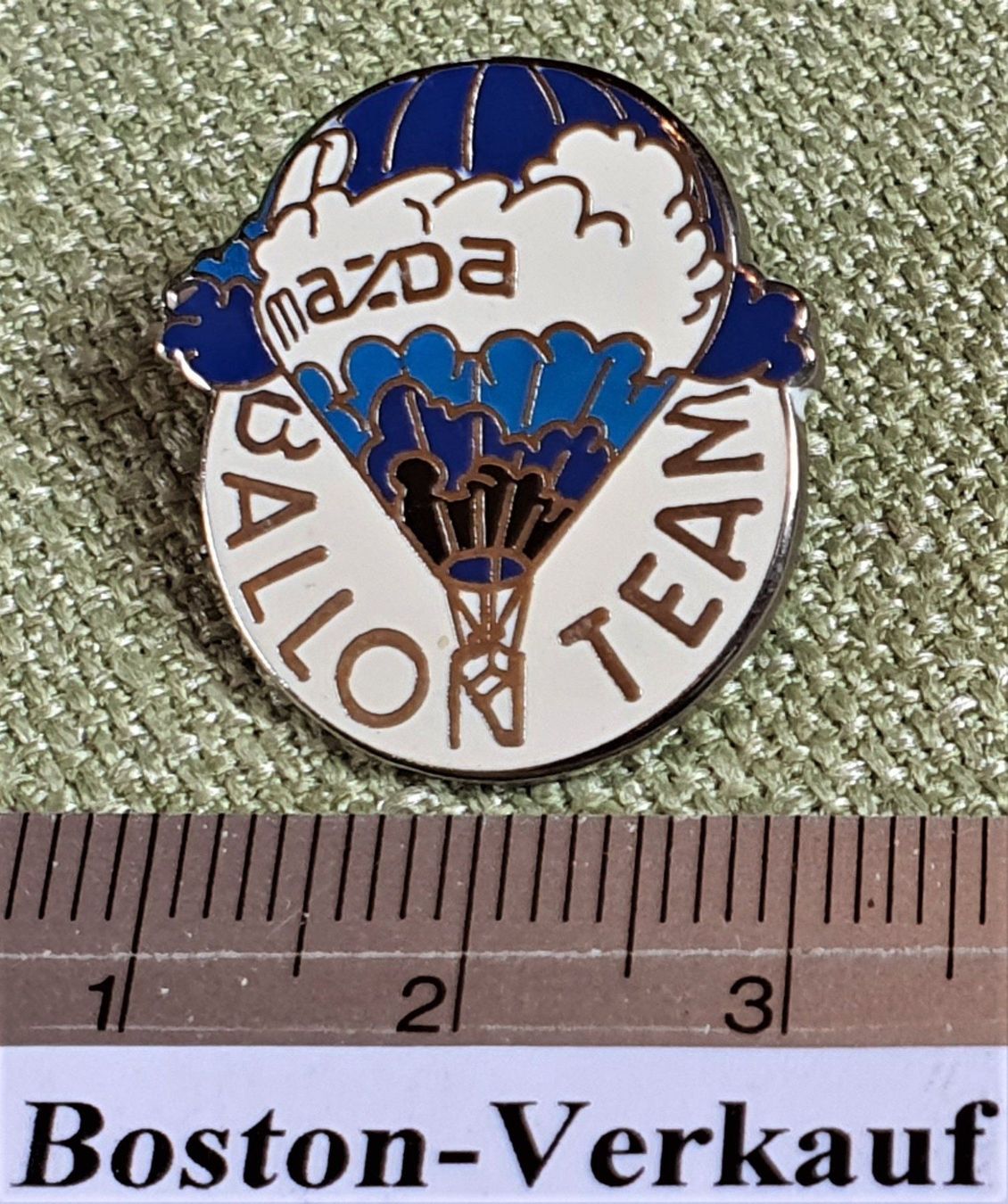 Plaketten & Abzeichen: C440 - Pin Mazda Ballon Team Schweiz – Gebraucht aus Reinach BL von Boston-Verkauf 1