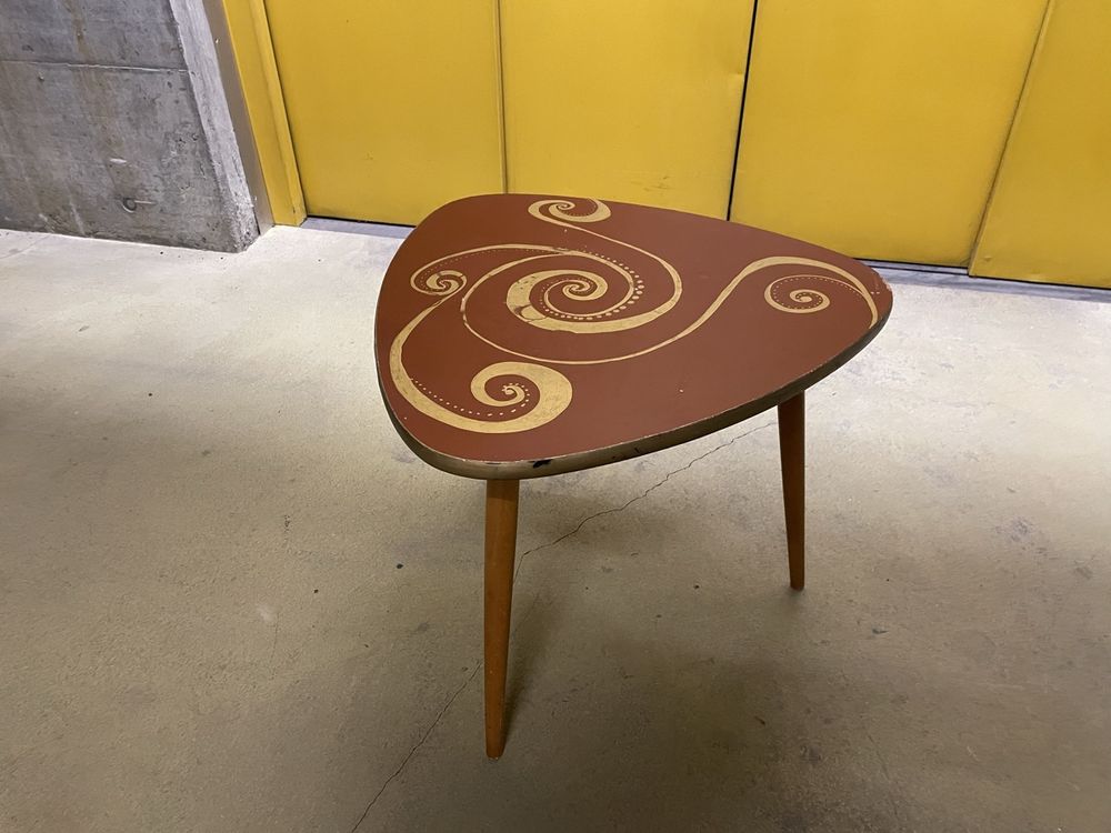 Nierentisch Rot - Petite Table Basse VINTAGE 1960 (D'occasion) à Bern ...