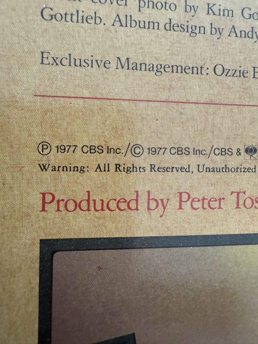 Dischi in vinile: Peter Tosh - Equal Rights, Schallplatte 1977 – Usato da Goldach venduto da Messerguru 3