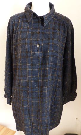 Set: 2 x  Winterlongbluse/-tunika Gr. 44 kariert
