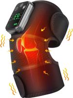 Wärmende Kniebandage Massagegerät mit Vibration verstellbar