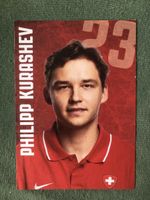 Kurashev SCB Lugano Nhl Autogrammkarte