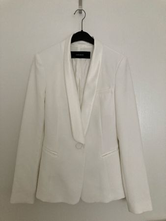 Blazer weiss zara