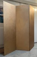 Raumtrenner / Trennwand / Paravent gold Holz 150x170cm