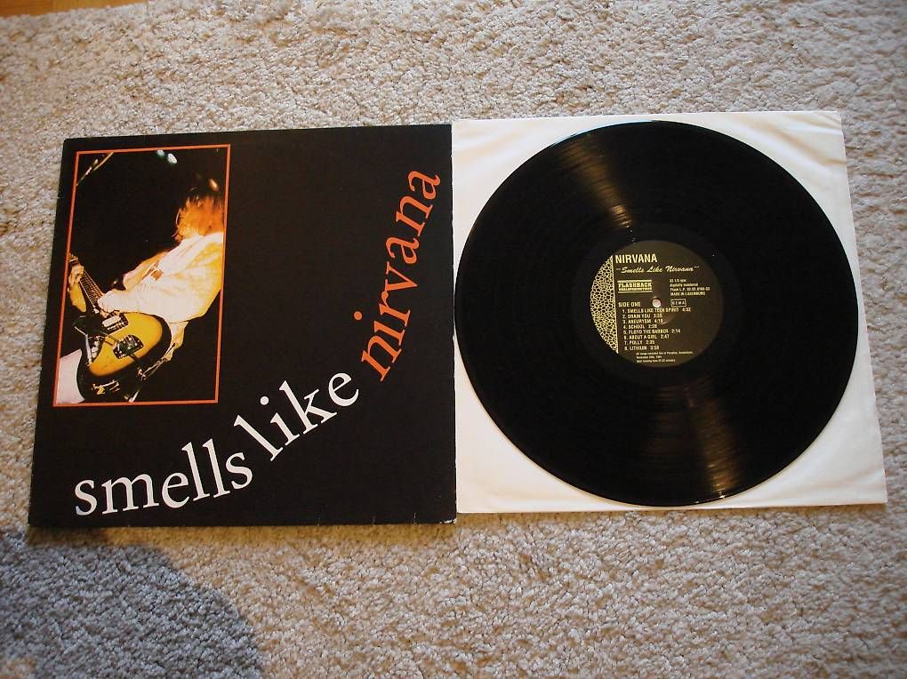 Dischi in vinile: NIRVANA   *SMELLS LIKE NIRVANA*   BOOTLEG  LP  1992 – Usato da Niederweningen venduto da tsnuk333 1