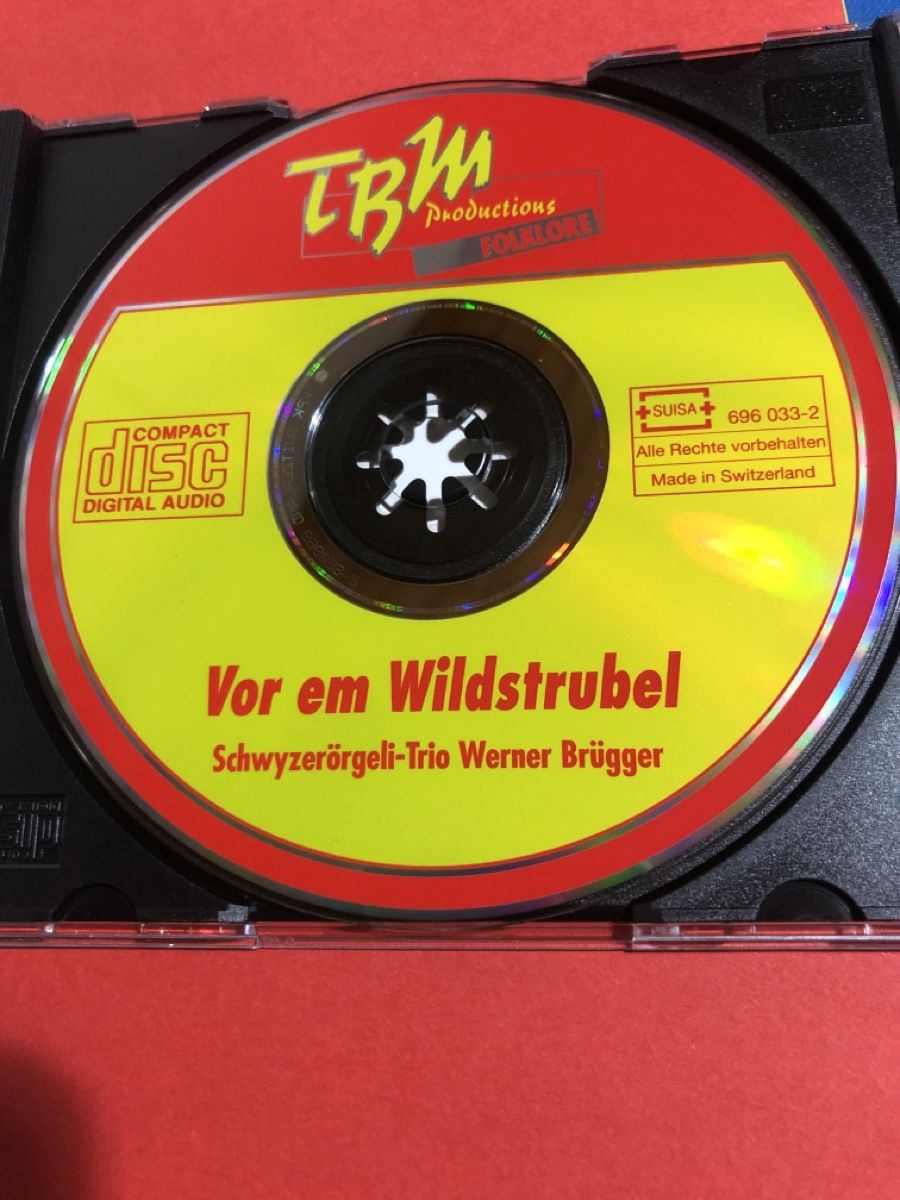 CDs: CD Wildstrubel Schwyzerörgel-Trio Werner Brügger – D'occasion à Flaach par rubo7 2
