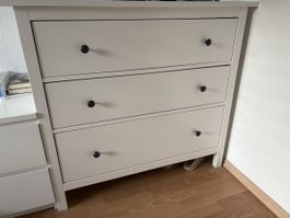 Kommode weiss mit 3 Schubladen guter Zustand gebraucht