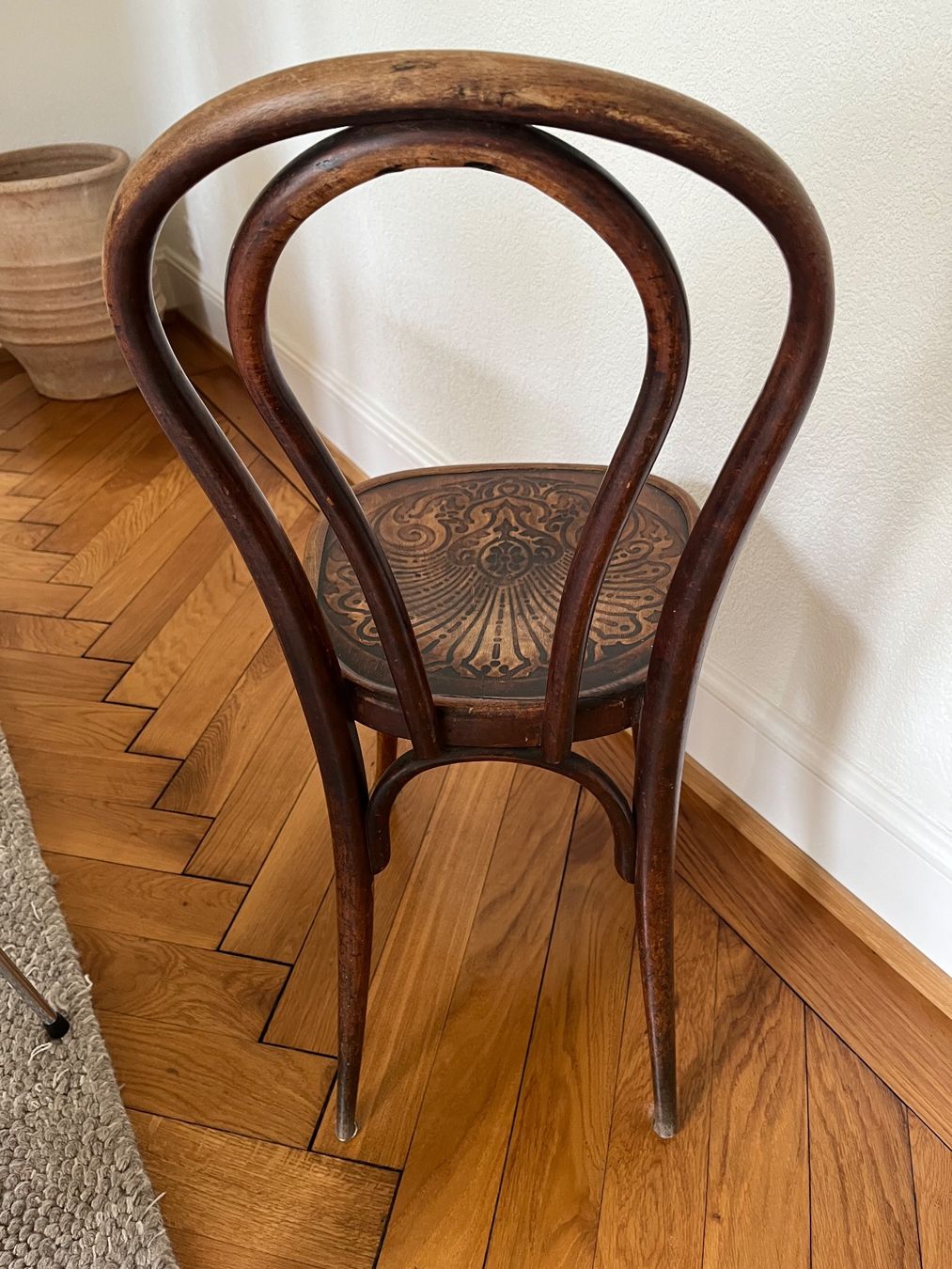 Sedie: Lot de 3 Chaises bistrot vintage – Usato da La Tour-de-Peilz venduto da Enzo25cc 2