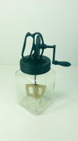 Buttermühle Gusseisen Antik Glas, 2 Liter