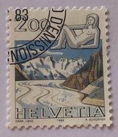 CH Briefmarken Stempel   