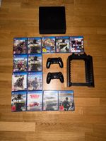 PS4 Konsole mit Spielen und Zubehör