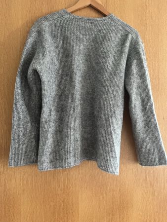 Minimum jumper grey wool-mohair mix as new 🥶 