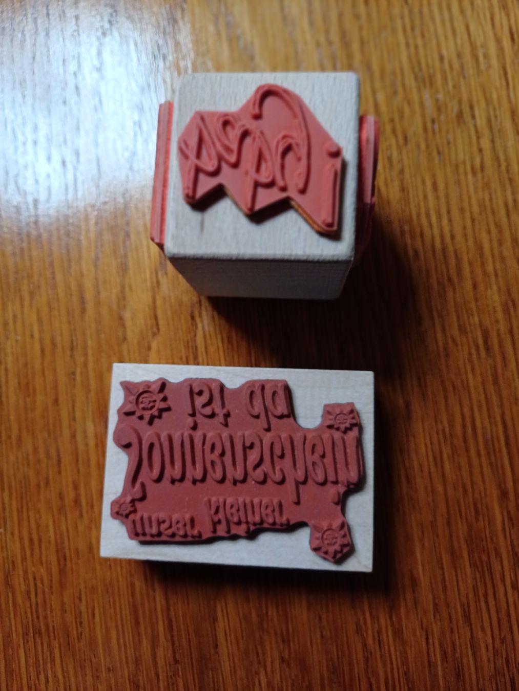 Timbri: 2 Motivstempel Baby – Nuovo (secondo la descrizione) da Gächliwil venduto da lesidees 2