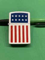Vintage Stil Feuerzeug, USA Flagge Design, Rarität