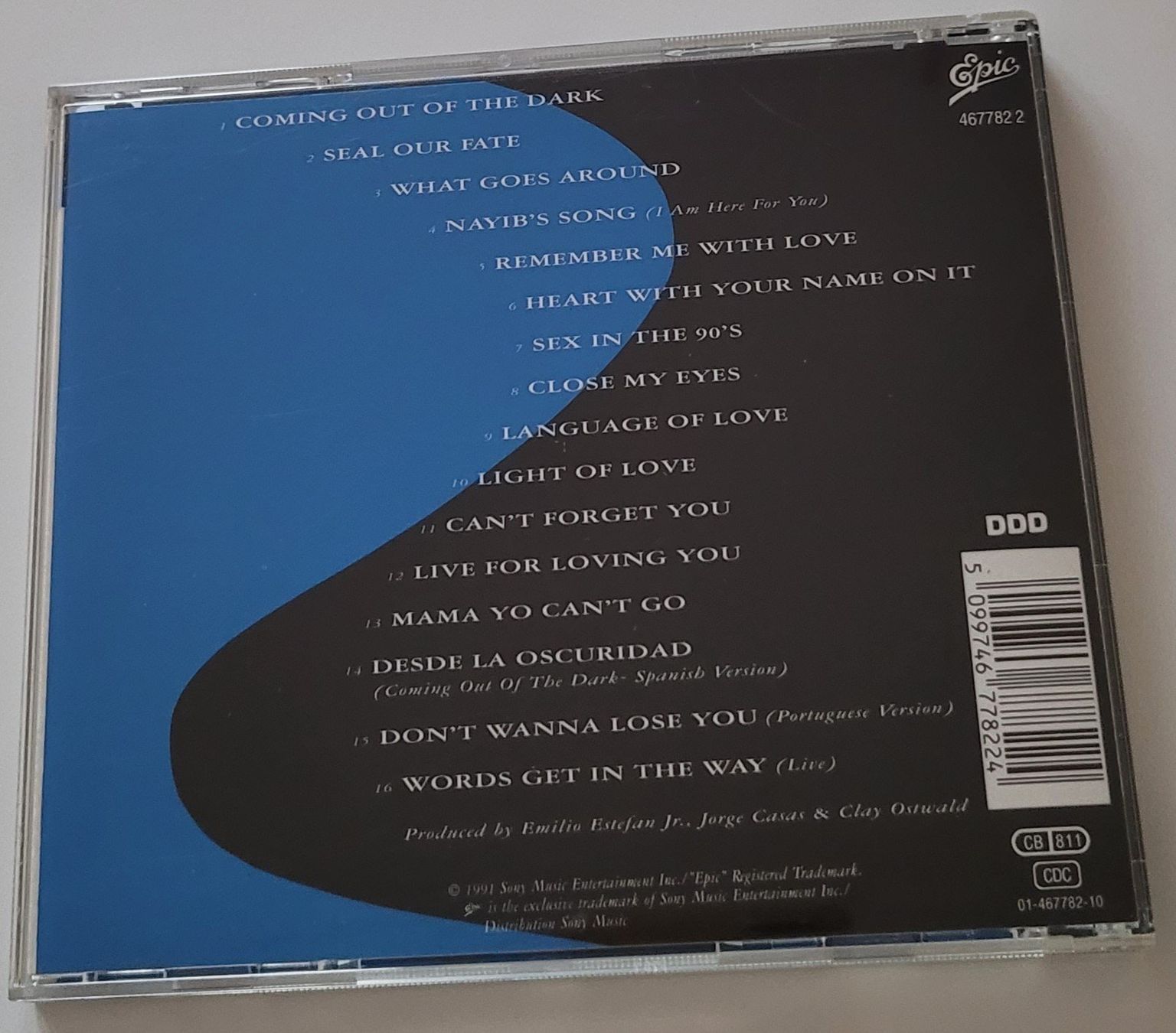 CDs: Gloria Estefan - Into the light - CD – Gebraucht aus Zürich von fourpaws 1