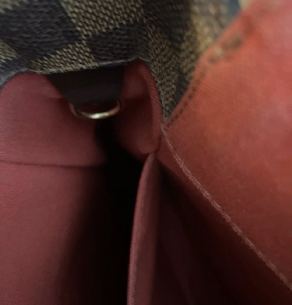 Louis Vuitton Borse: Borsa Louis Vuitton Damier Ebene tracolla usata – Usato da Lugano venduto da sab_8kdb 9