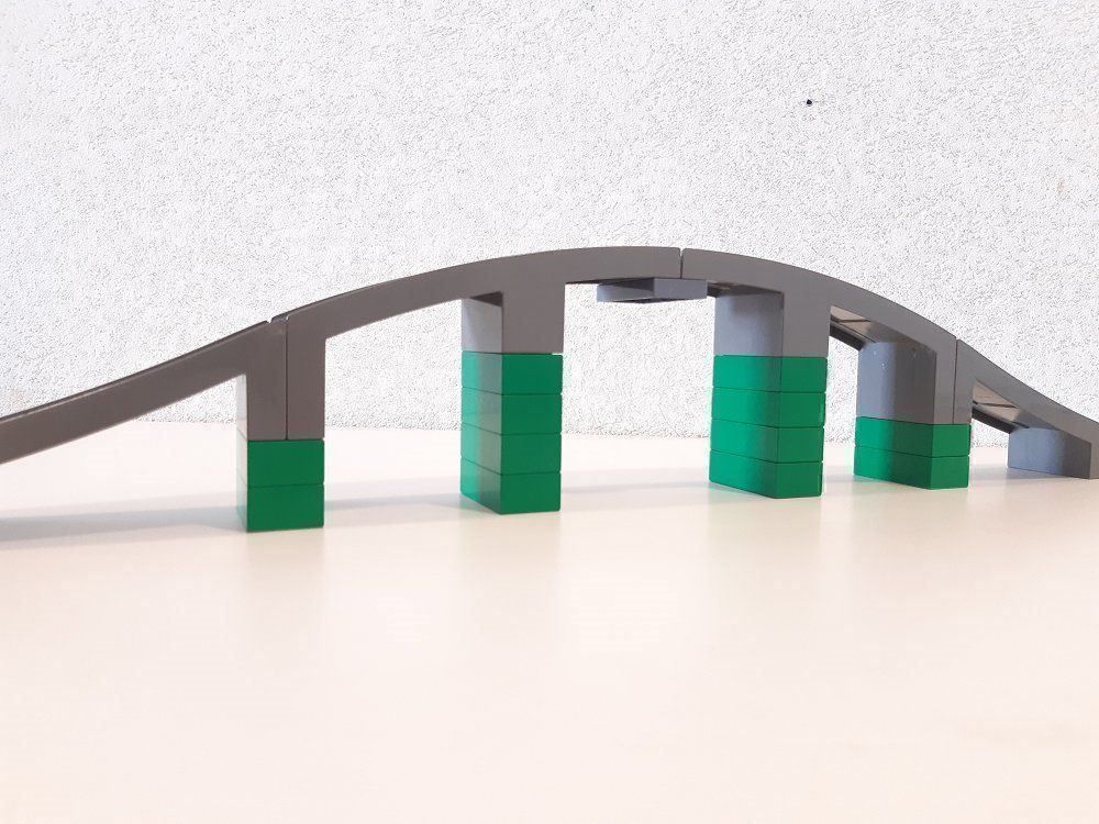 Lego Baukästen: Lego DUPLO Eisenbahnbrücke 1 Meter -C03 – Gebraucht aus Morges von cardeman61 1