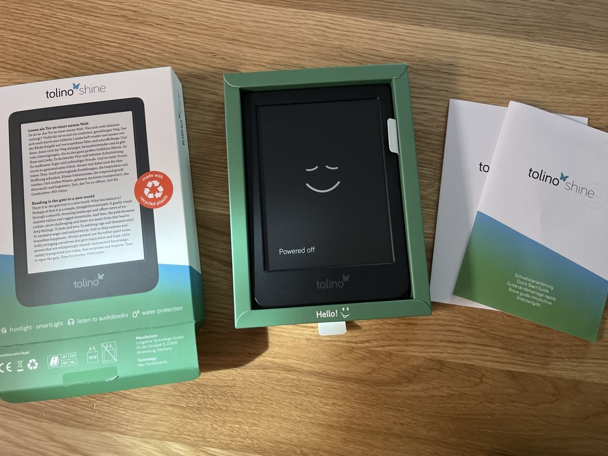 Tolino Tablettes PC: Tolino Shine E-Reader | Wie Neu – Neuf avec emballage d'origine à Wünnewil par mad_kj6t 3