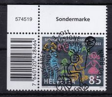 2011, SONDERMARKE50 JAHRE STIFTUNG CEREBRAL, ET-VOLLSTEMPEL