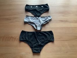 Unterhosen Mädchen, 3 Stk., Gr. 170/176 - ungetragen