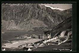AK Andermatt, Kaserne, 1915