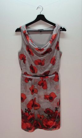 StreetOne Kleid, Blumenmuster, Gr. S