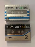 Lot 4x TDK AD 90 & AD-X 54 – Normal Position– NEU