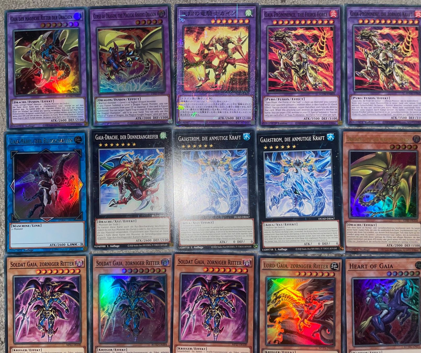 Yugioh Carte collezionabili: YuGiOh Gaia Deck – Nuovo (secondo la descrizione) da Altstätten SG venduto da ChangeMaker 1