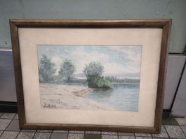 AQUARELLE SIGNÉE