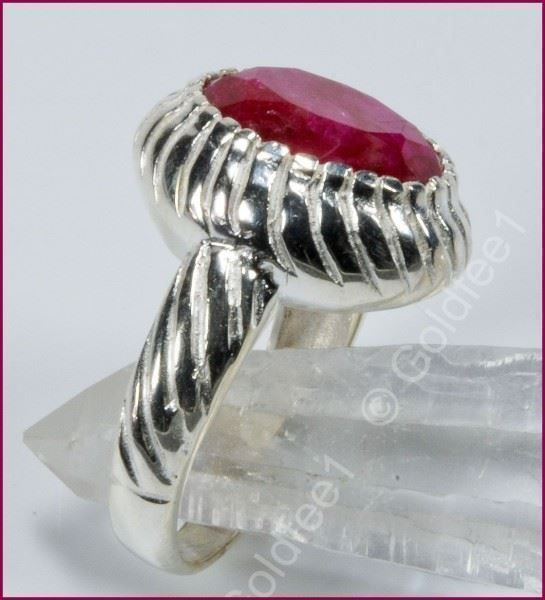 Ringe: ROYAL RUBY, Rubin Ring 925 Silber – Neu und originalverpackt aus Oberglatt ZH von Goldfee1 2