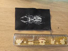 Aufnäher gedruckt mit Käfer