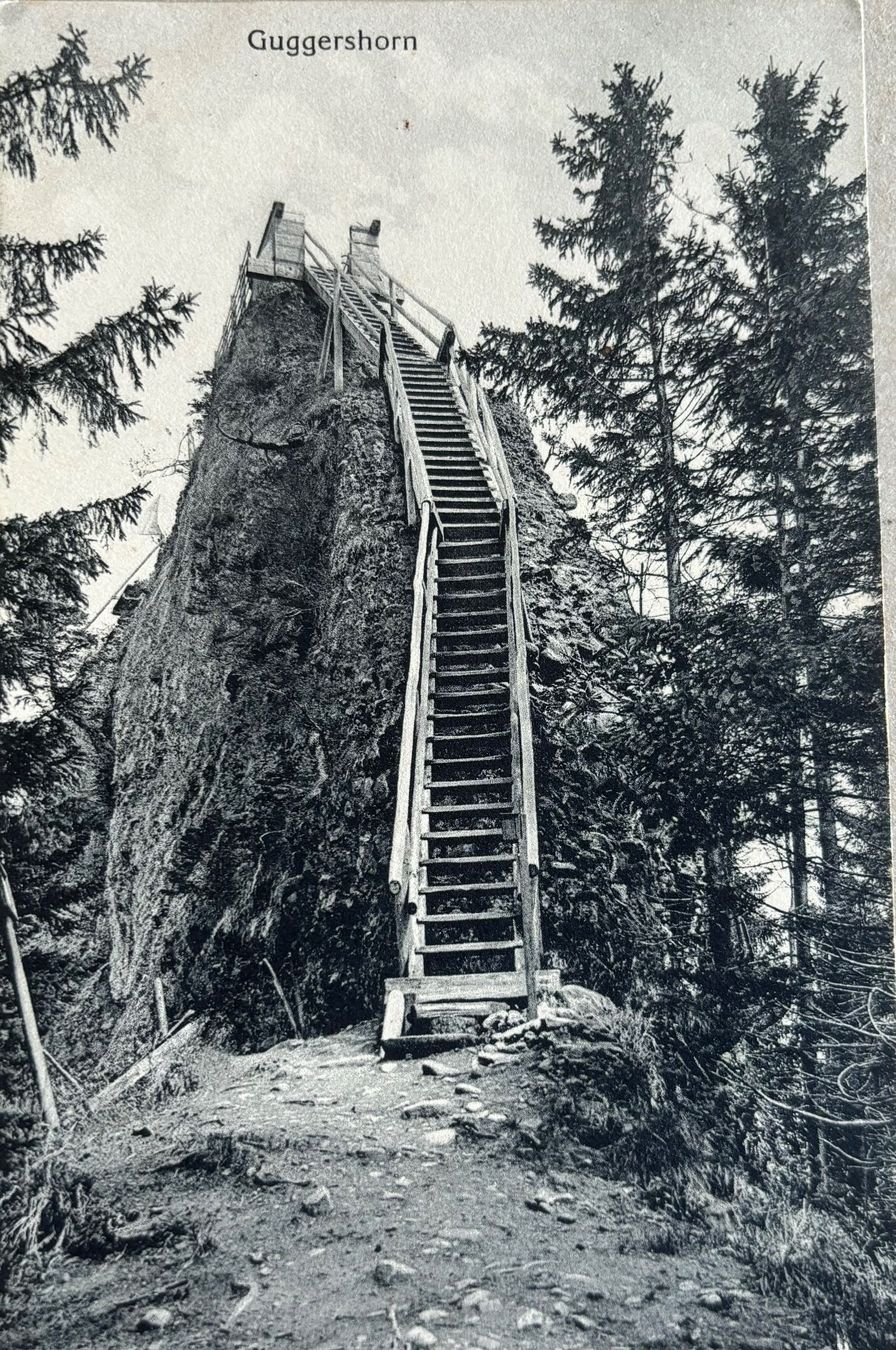 Cartoline postali: Guggershorn, Guggisberg, BE – Usato da Frauenfeld venduto da Merk52